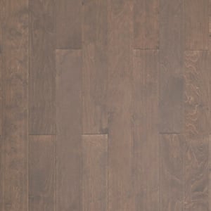 Olde Town Graphite Birch 0.37 in. T x 5 in. W Hand Scraped Engineered Hardwood Flooring (22.97 sq. ft./case)