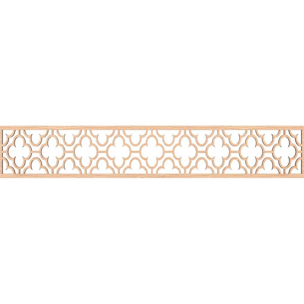 Chicago Fretwork 0.25 in. D x 46.625 in. W x 8 in. L Red Oak Wood Panel Moulding price history on PriceWatchPro