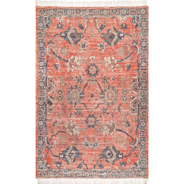 nuLOOM Sonja Flatweave Multi 9 ft. x 12 ft. Area Rug