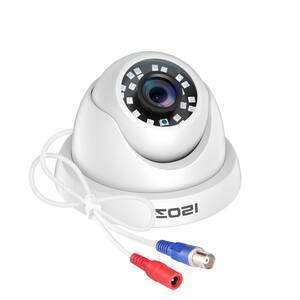 4K 8Mp Wired Outdoor Dome Security Camera Compatible for TVI Analog DVR