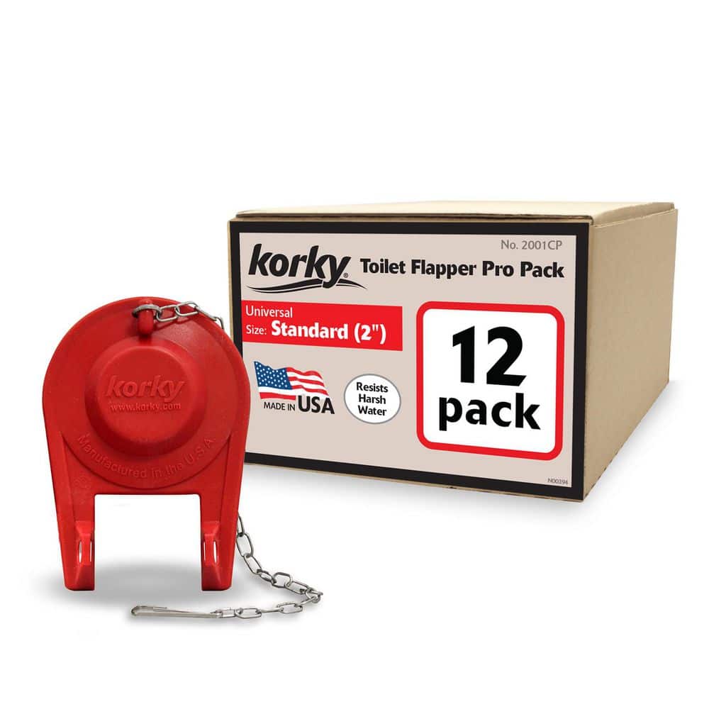 Korky Premium 2 in. Universal Toilet Tank Flapper Plus Contractor
