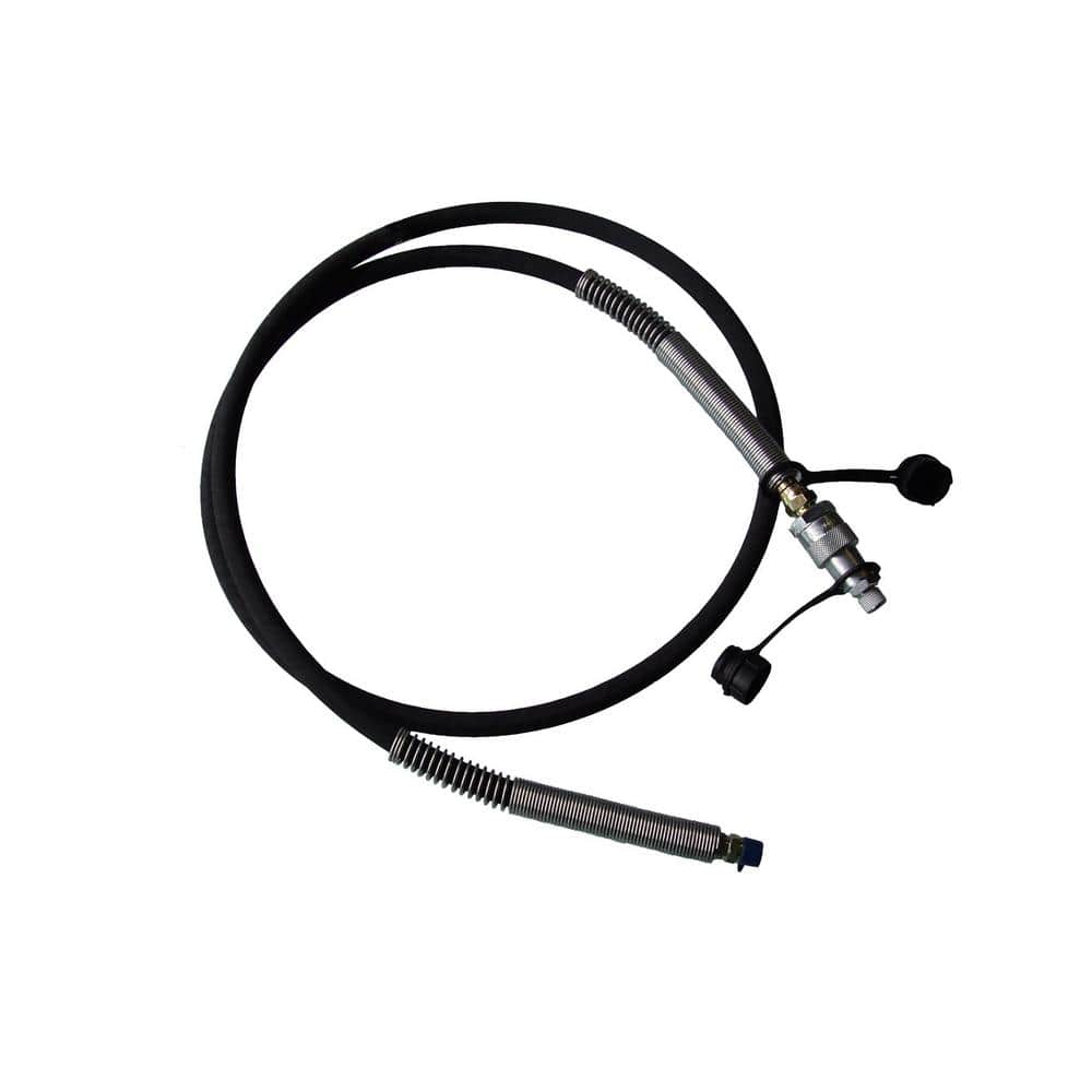 ESCO Pro Series 8 ft. Hydraulic Hose Kit with High Flow 3/8 in. Coupler 10,000 PSI 10603 The