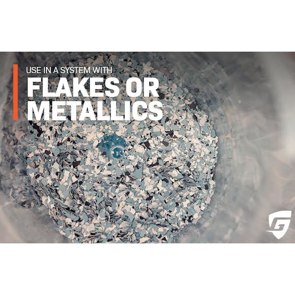 Ghostshield - Epoxy Max 3 Gal. Kit Clear High-Gloss 100% Solids 2 Part Epoxy Interior Concrete Basement and Garage Floor Paint Coating