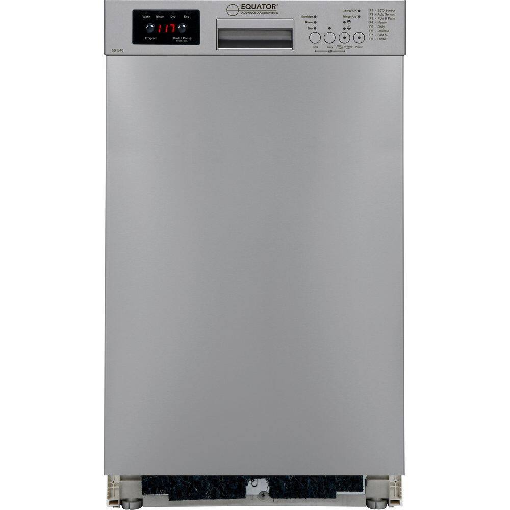 EQUATOR ADVANCED Appliances 18 in. Dishwasher Europe ADABuiltin 10
