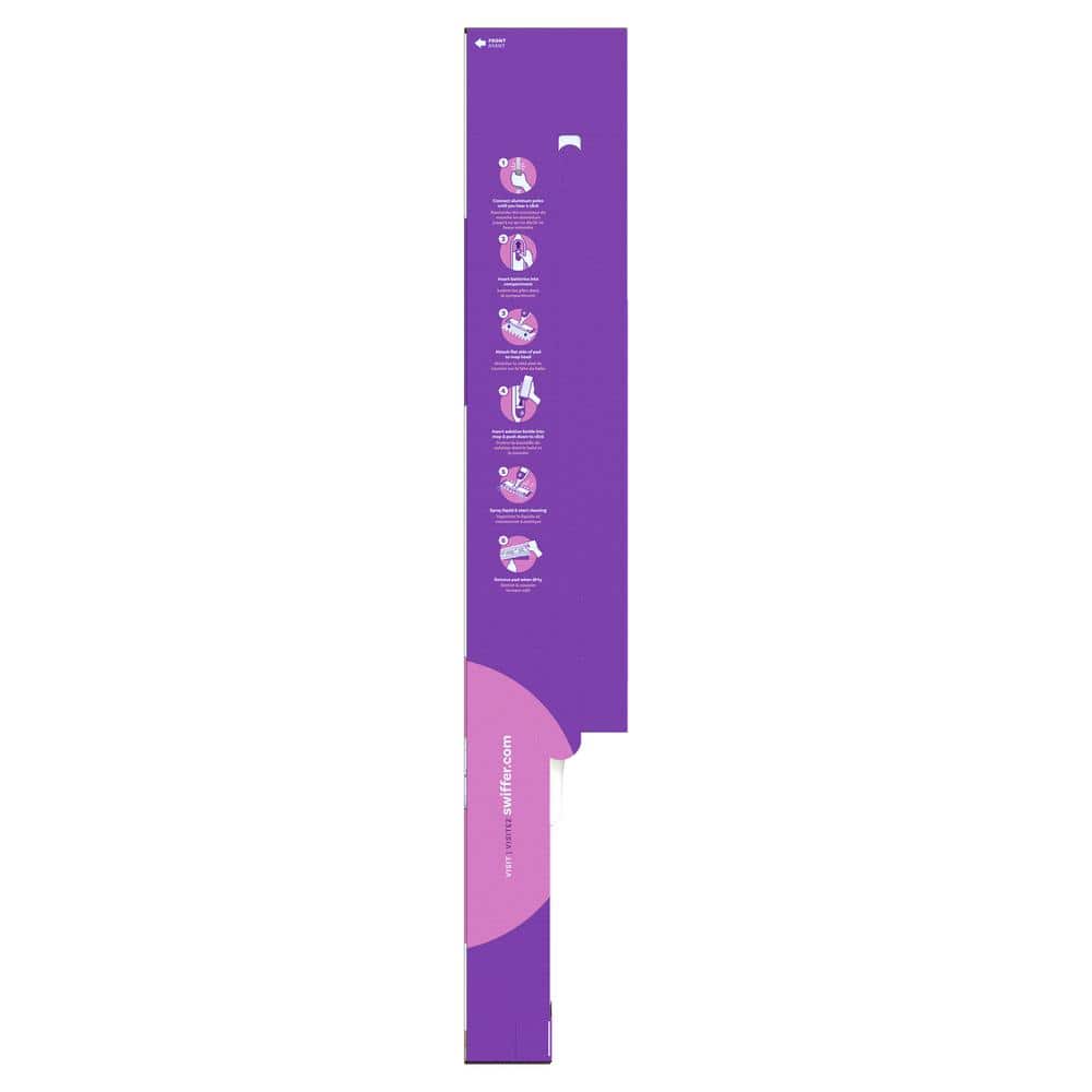 Swiffer Power Mop Multi-Surface Kit with Scrubbing Strips