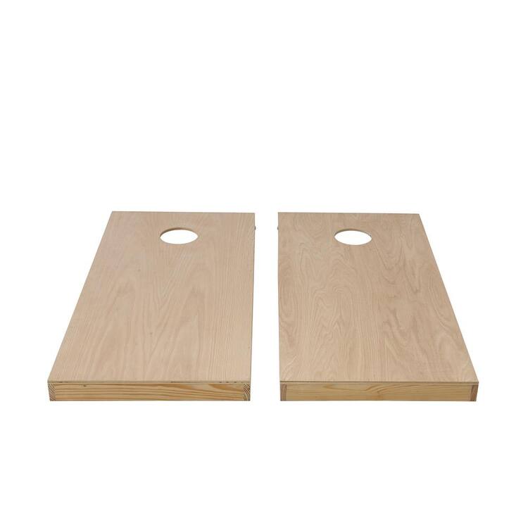 PureBond Unfinished Red Oak Cornhole Set