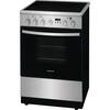 Frigidaire 24 in. Freestanding Electric Range in Stainless Steel with 4 Smoothtop Burner Elements FCFE2425AS