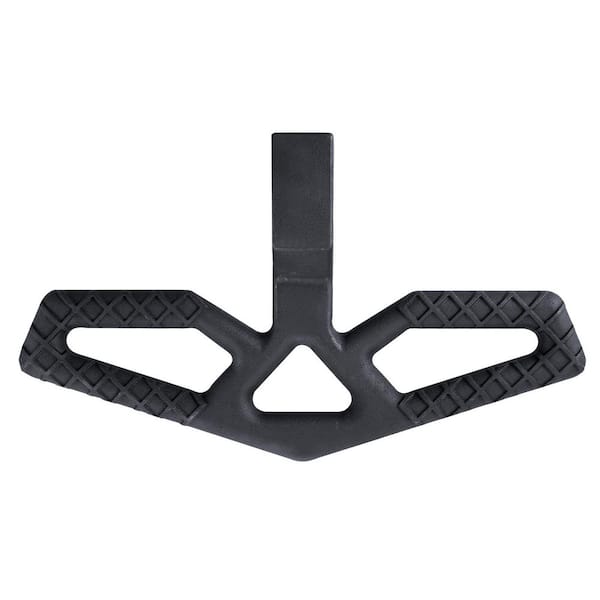 VEVOR Hitch Step for 2 in. Receiver, Strong Steel Construction with 350 lbs. Load Capacity, Rear Bumper Guard Protector