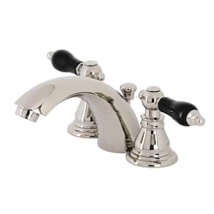 Duchess Mini-Widespread 4 in. Centerset 2-Handle Bathroom Faucet in Polished Nickel