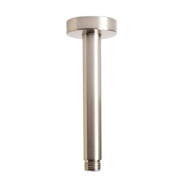 ALFI BRAND 6 in. Wall Mount Shower Arm in Brushed Nickel