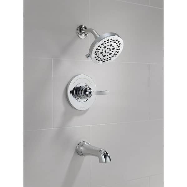 Delta 0.5-in outlet Chrome Bathtub/Shower Mixer