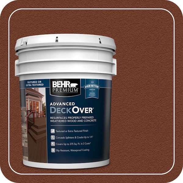 5 gal. #SC-130 California Rustic Textured Solid Color Exterior Wood and Concrete Coating
