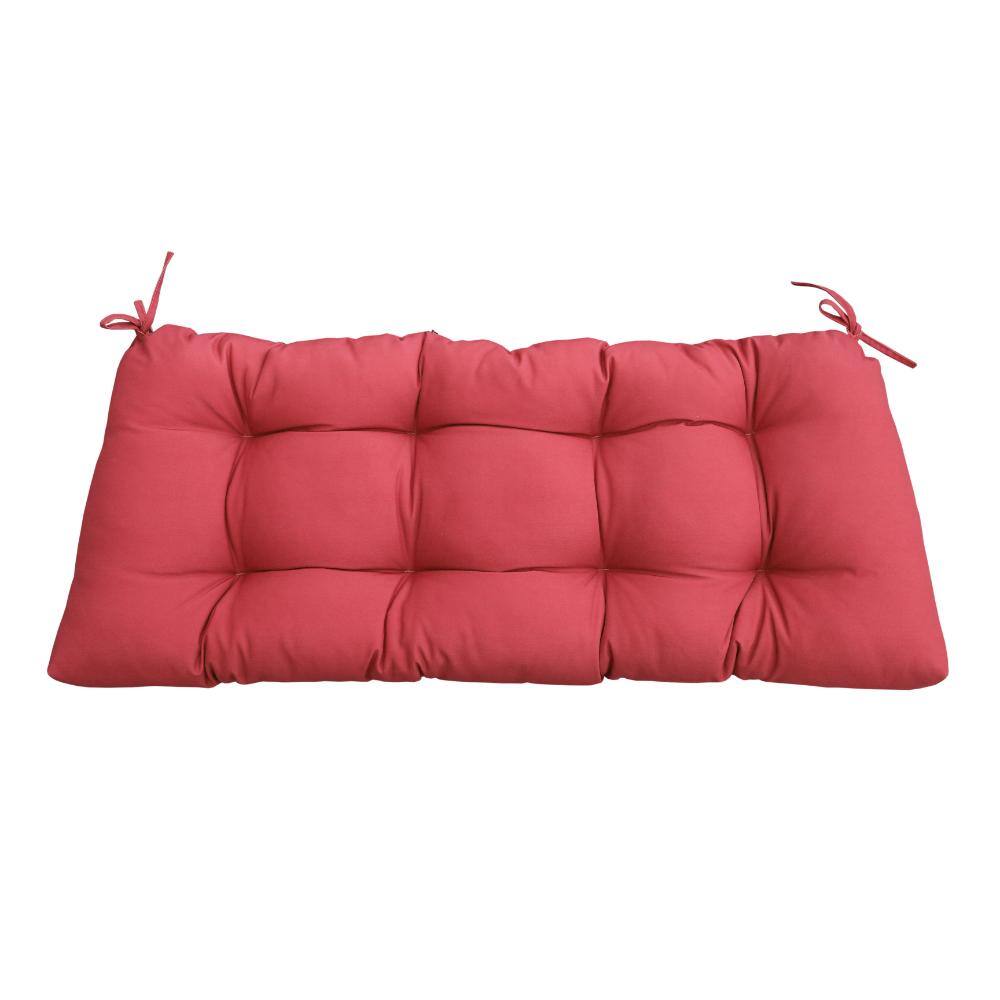 47 in Red Outdoor Bench Cushions with Tie-Down Straps price history on PriceWatchPro
