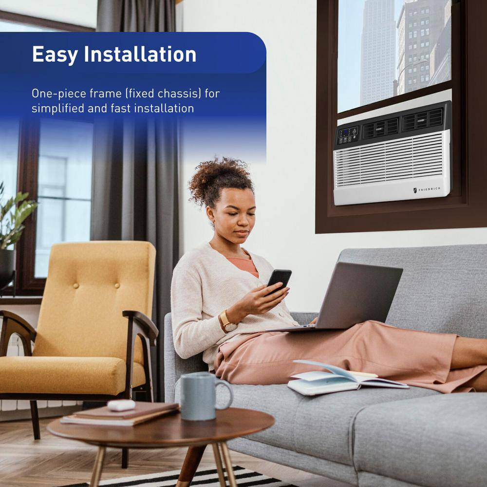 Friedrich 12,000 BTU White Smart Window Air Conditioner