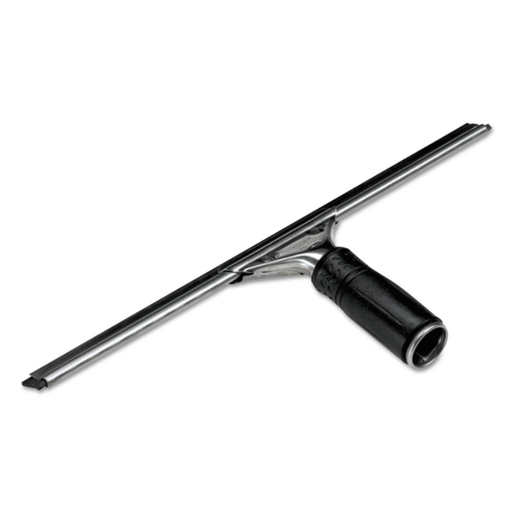 UPC 761475100182 product image for Unger 18 in. Pro Stainless Steel Window Squeegee with Straight Wide Black Rubber | upcitemdb.com