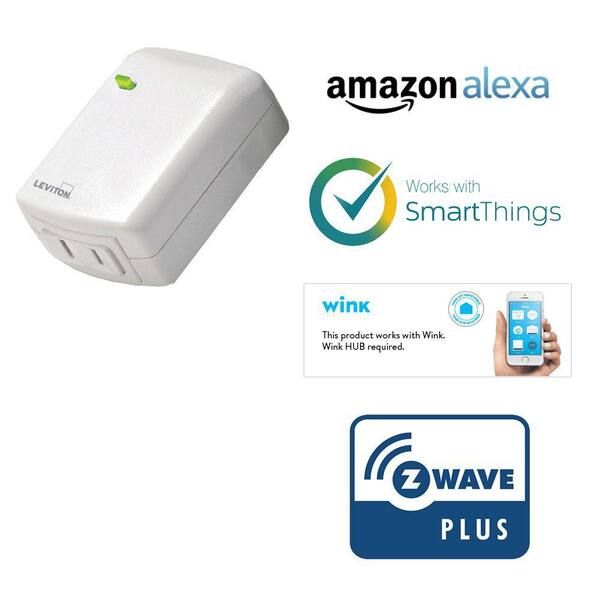 Leviton Decora Smart Plug-In Dimmer with Z-Wave Technology