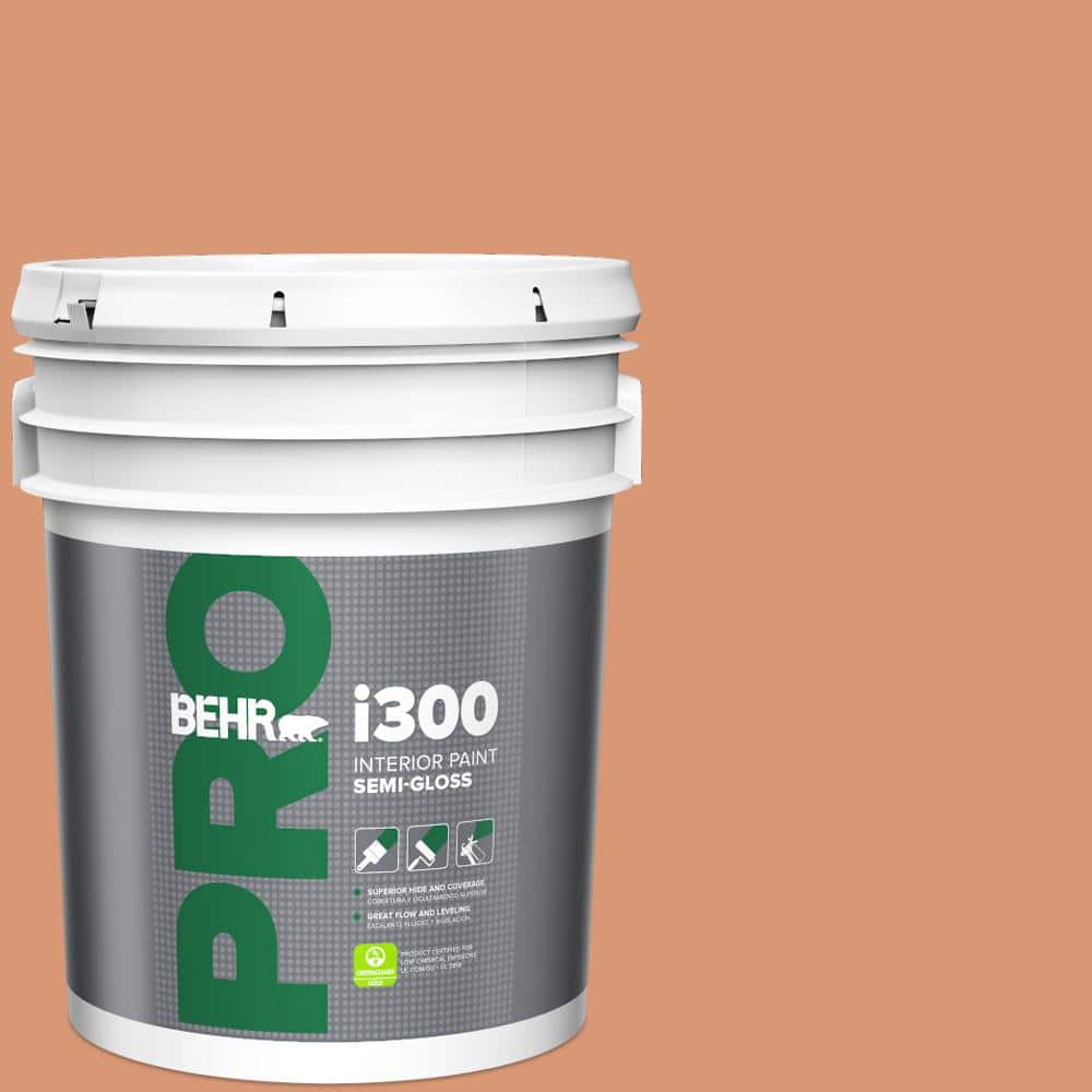 5 gal. #M210-5 Candied Yams Semi-Gloss Interior Paint price history on PriceWatchPro