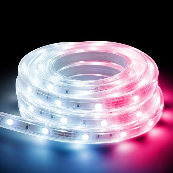 XTREME Plug-in Clear and Multi-Color 16.4 ft. LED Path Light with