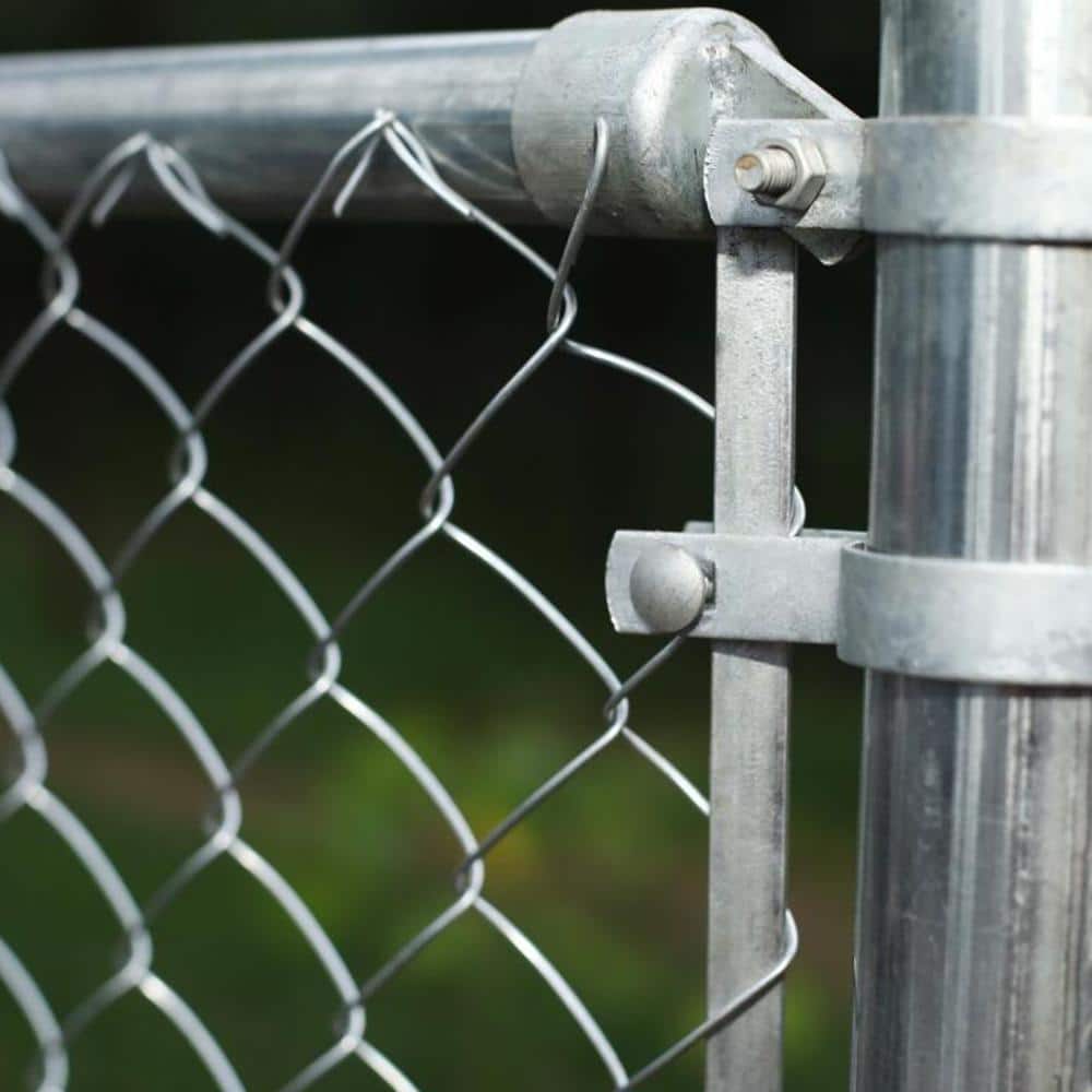 Galvanized Steel 4 x 50 Feet Garden Chain Link Fence Fabric