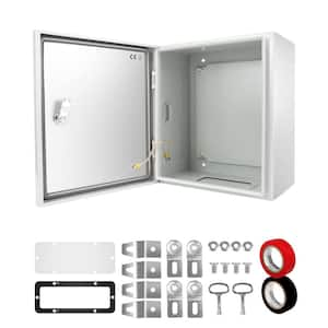 Wall Mounted Outdoor Electrical Junction Box IP66 Waterproof and Dustproof Enclosure Box (12 x 10 x 6 in.)