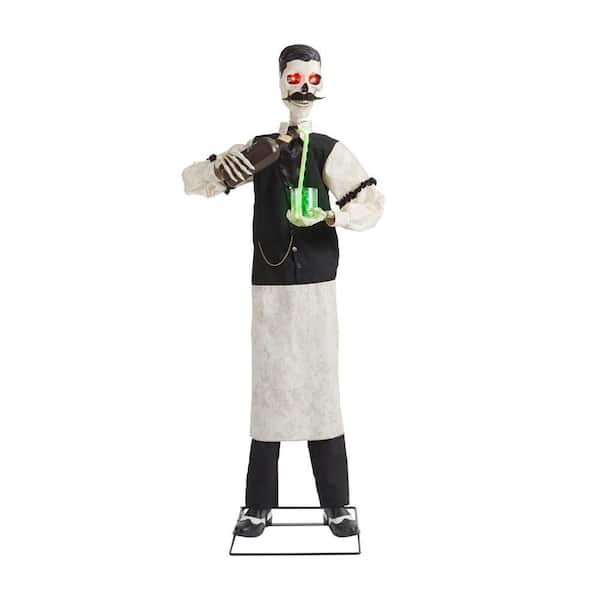 6 ft. Grave & Bones Animated LED Dean the Deathologist