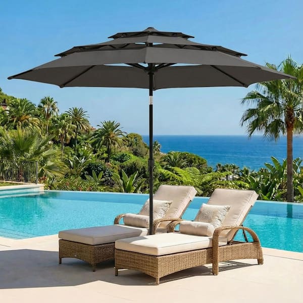 clamp-on patio umbrella for patio table 1 1/2