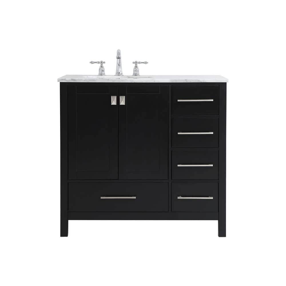 Timeless Home 36 in. W x 22 in. D x 34 in. H Single Bathroom Vanity in ...