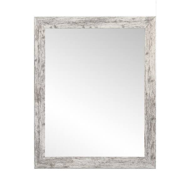 BrandtWorks American Barn Wide Framed Wall Mirror 40 in. W x 43 in. H