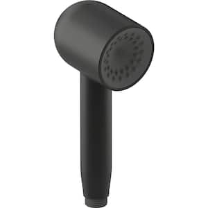 Statement 1-Spray Patterns with 2.5 GPM 2.5 in. Wall Mount Handheld Shower Head in Matte Black