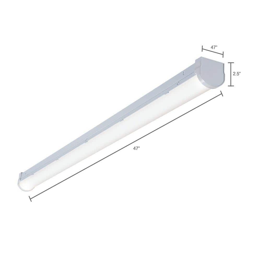 49.3 in. White Hardwired LED Strip Light with 4000 Lumens