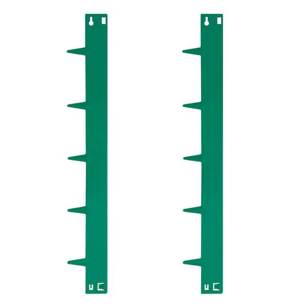 42 in x 0.2 in x 5 in Heavy Duty Green Metal Landscape Edging Corten Steel Strip for Waterproof Garden Border (2-Pack)