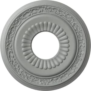20-5/8" x 6-1/4" ID x 1-3/8" Lauren Urethane Ceiling Medallion (Fits Canopies upto 6-1/4"), Primed White