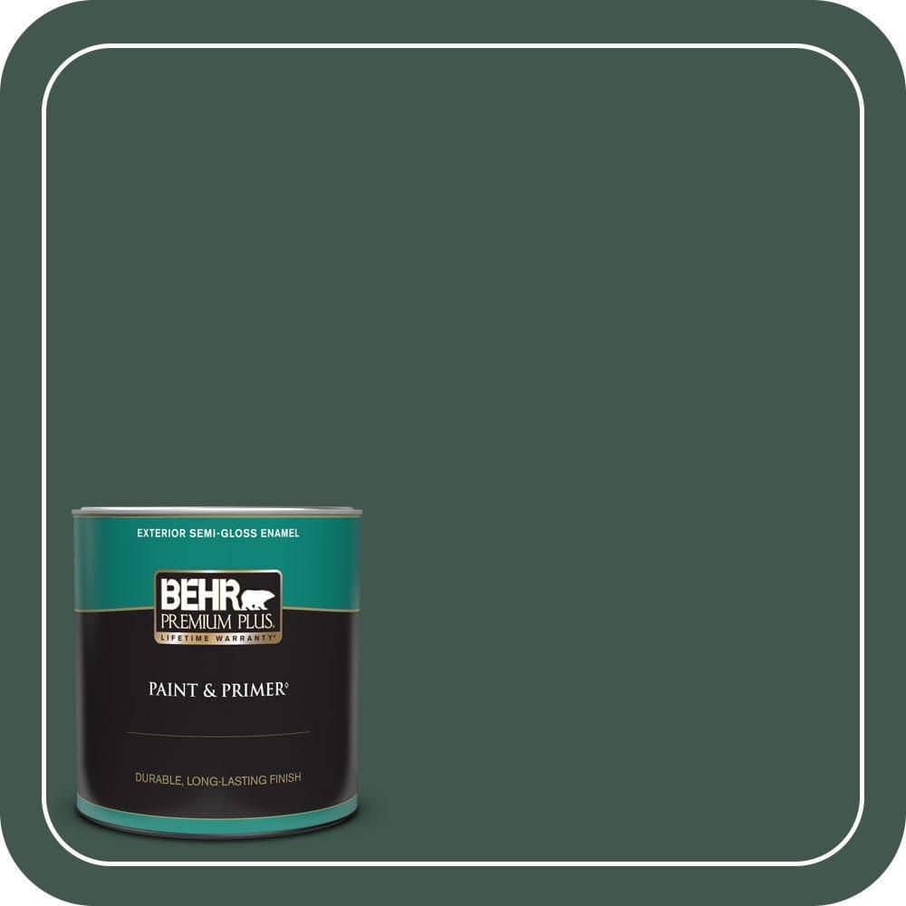 1 qt. #BXC-33 Jolly Green Semi-Gloss Enamel Exterior Paint & Primer price history on PriceWatchPro