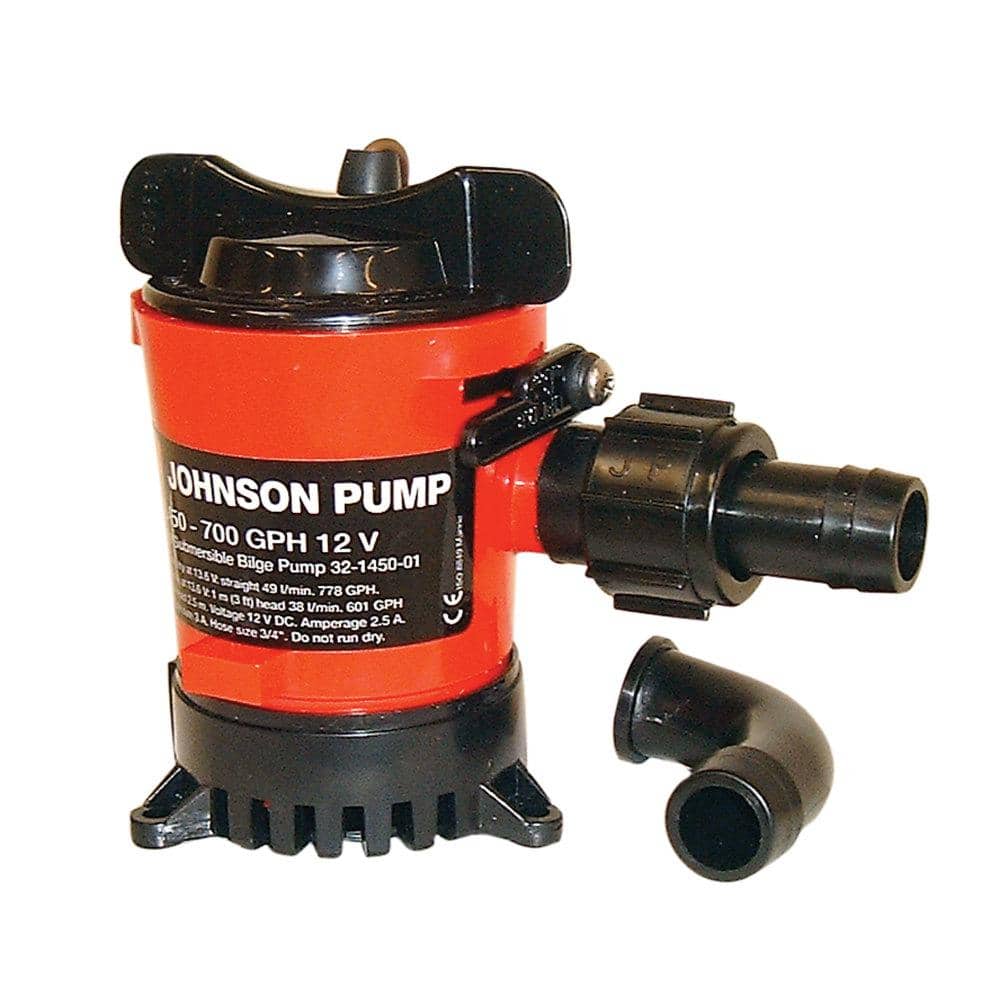 Johnson Pump Cartridge Bilge Pump with Dura-Port - 1000 GPH 32903 - The  Home Depot