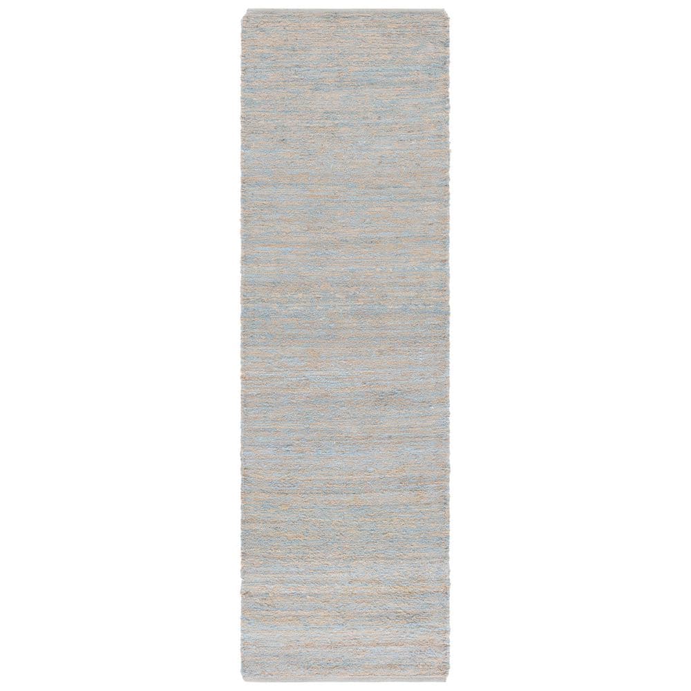 Montauk 2 ft. x 8 ft. Blue Modern Distressed Solid Runner Rug price history on PriceWatchPro