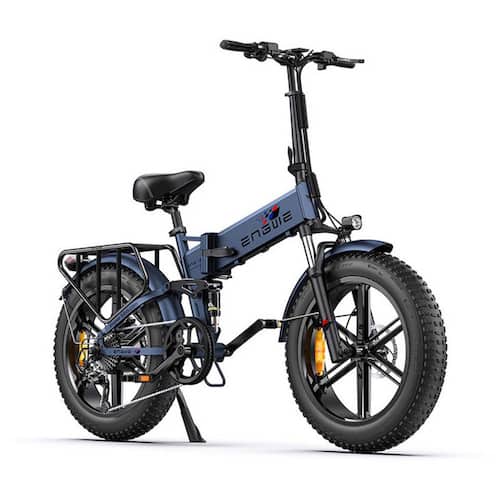 20 750-Watt Folding Electric Bike Fat Tire 48-Volt 16 Ah