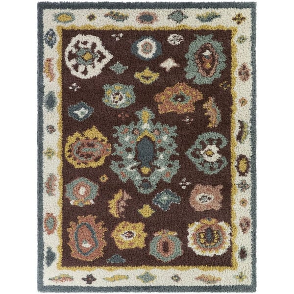 Bernal Brown 5 ft. x 7 ft. Area Rug