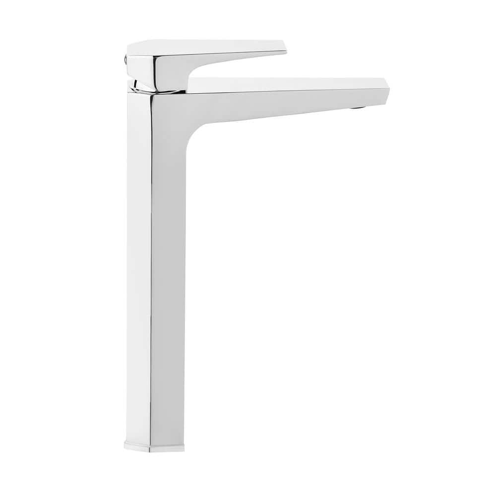 Voltaire Chrome Single-Handle High Arc Bathroom Faucet