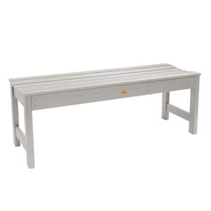 5 ft. 2-Person Harbor Gray Recycled Plastic Outdoor Picnic Bench