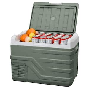 37 Qt. Portable Car Refrigerator 12 Volt Electric Cooler Freezer -4°F~68°F Compressor Fridge Chest Cooler