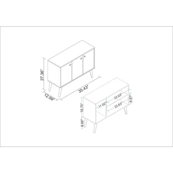Manhattan Comfort Bromma 35.43 Manhattan Comfort Bromma 35.43