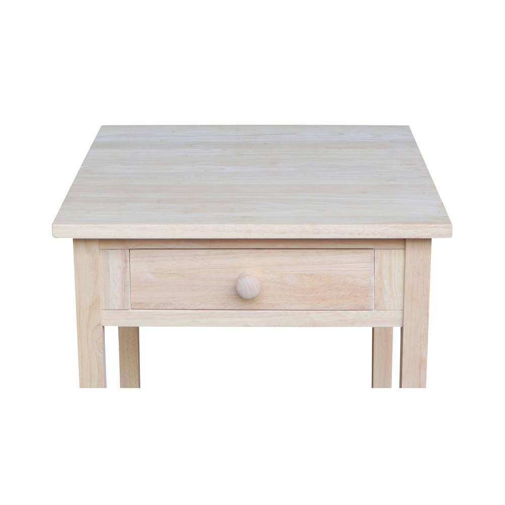 Unfinished Storage End Table - thumbnail 4