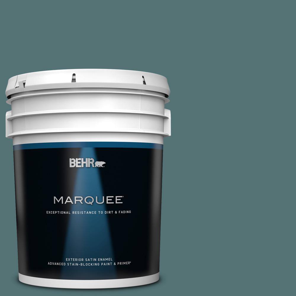BEHR MARQUEE 5 gal. PPU1302 Juniper Berries Satin Enamel Exterior