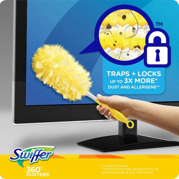 Swiffer Duster 6ft Extender Product Review - See How Deep Cleaning Just Got  Easy 