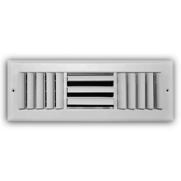 Everbilt 14 in. x 4 in. 3-Way Adjustable Curved Blade Wall/Ceiling Register
