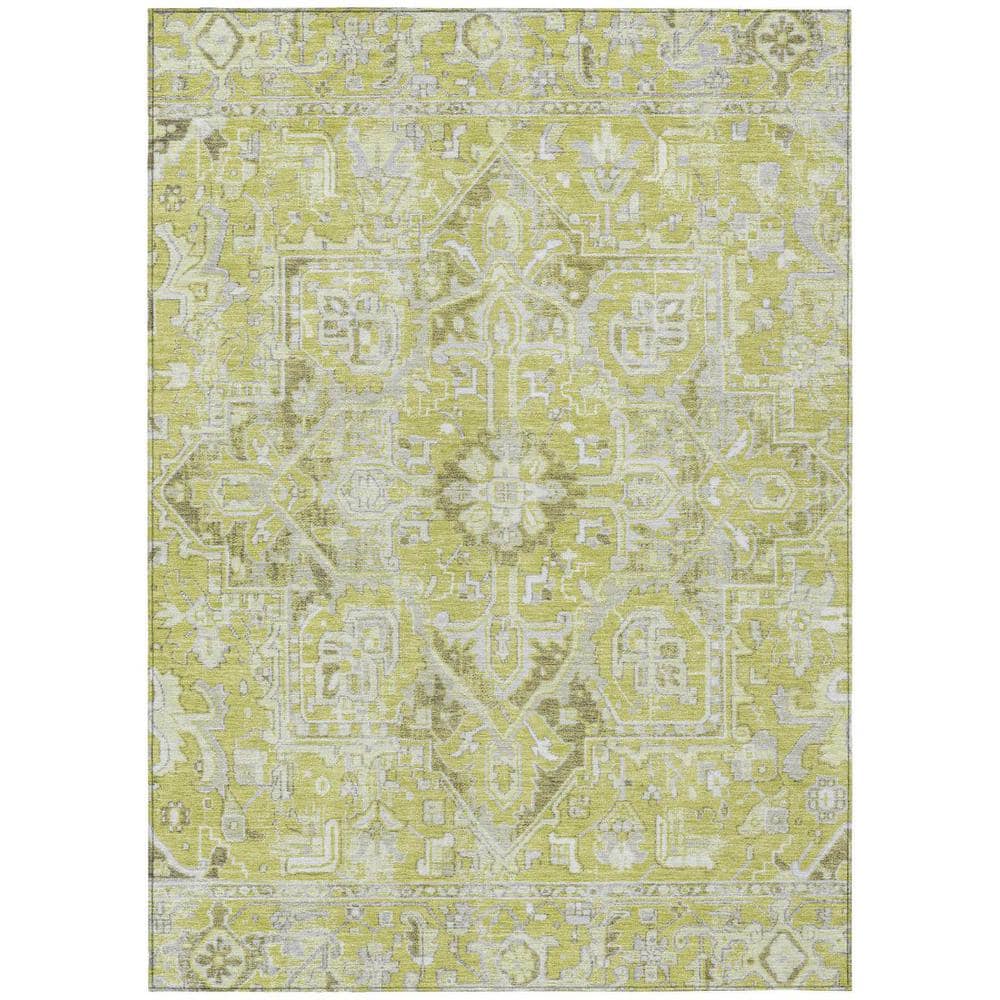 Artichoke Green 10 ft. x 14 ft. Woven Oriental Rectangle Indoor/Outdoor Area Rug price history on PriceWatchPro