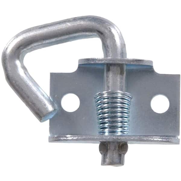 3-7/8 Zinc Plated Tarp/Rope Hook w/ Knob End - Greschlers Hardware