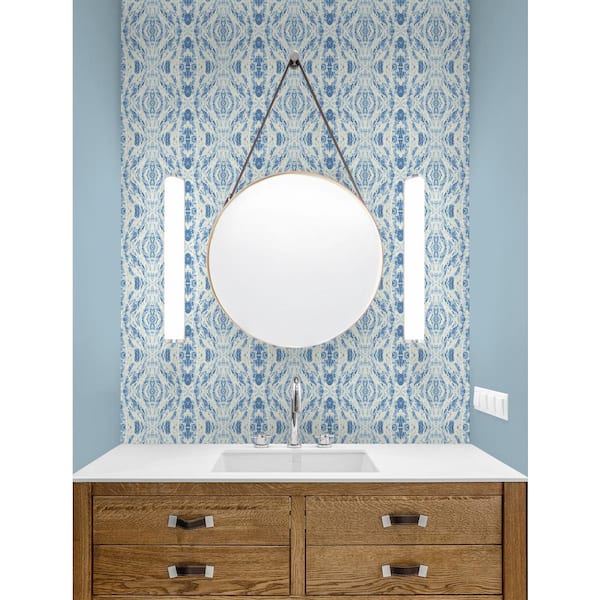 Vision Chambray Abstract Vinyl Peel and Stick Wallpaper Roll (Covers 30.75 sq. ft.)