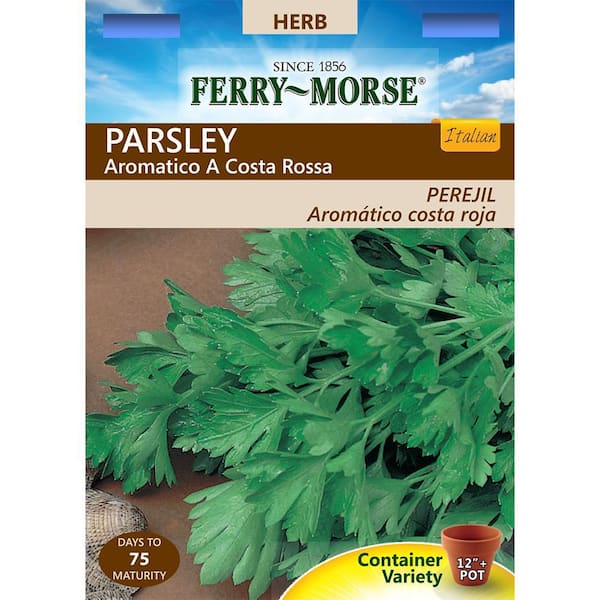 Ferry-Morse Parsley Aromatico A Costa Rossa Italian Seed