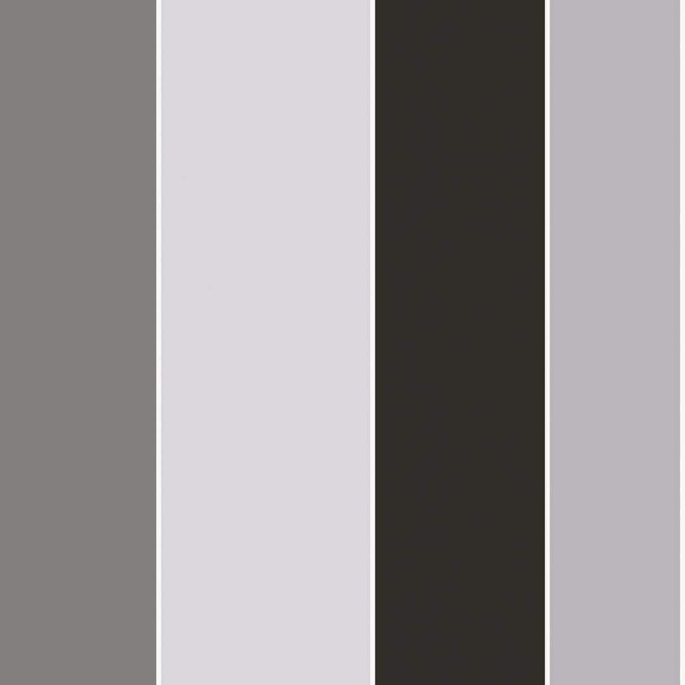Smart Stripes 3 Grey/Black Wide Stripe Matte Finish Non-Pasted Vinyl on Non